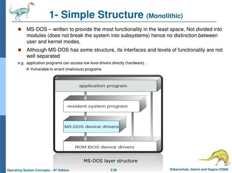 Ppt Chapter 2 Operating System Structures Powerpoint Presentation