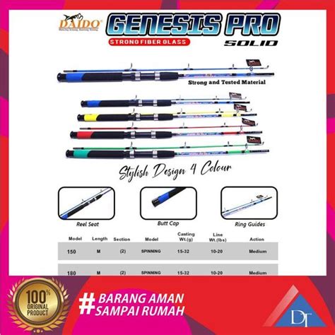 Jual Joran Laut Fiber Solid Daido Genesis Pro Cm Kuat