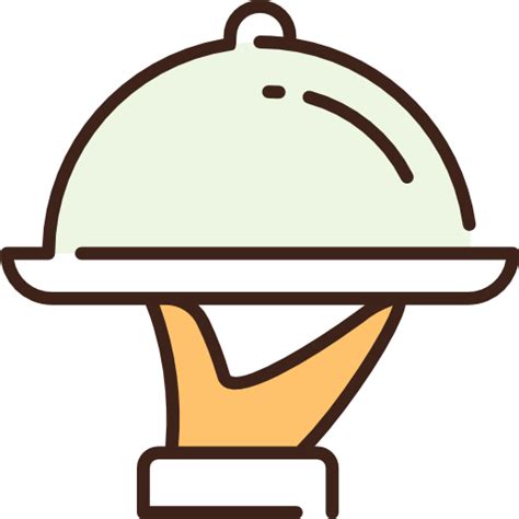 Plato de servir - Iconos gratis de comida