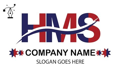 Premium Vector Hms Letter Logo