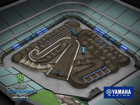 Animated Track Map Anaheim 3 2022 MXBars