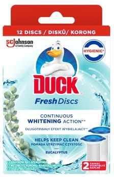 Duck Fresh Discs Eukaliptus Duo Elowe Kr Ki Podw Jny Zapas X Ml