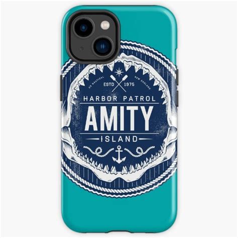 Amity Island Harbor Patrol Iphone Case Sold By CupcakAffair SKU