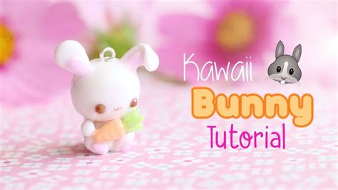 Kawaii Bunny With CarrotPolymer Clay Tutorial YouTube In 2020