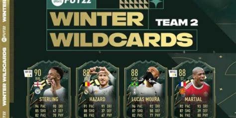 Fifa 22 Winter Wildcards Team 2 Full List Of Players Revealed