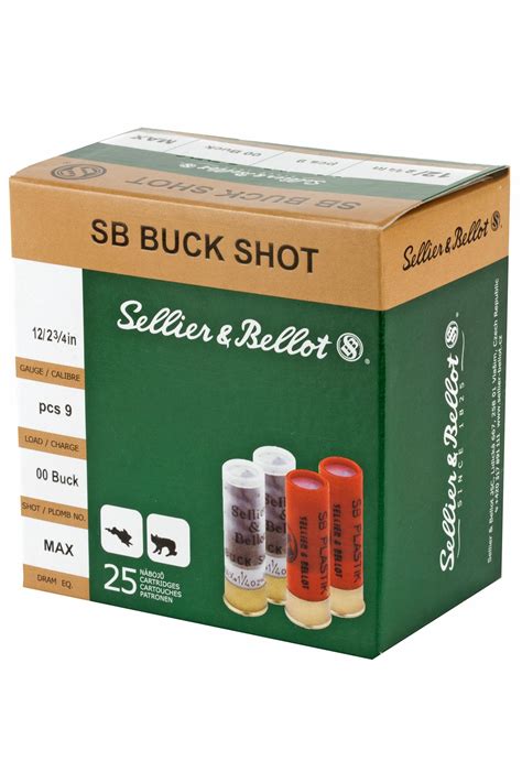 Sb Bsg Sellier Bellot Sb Bsg Shotgun Gauge Pellets