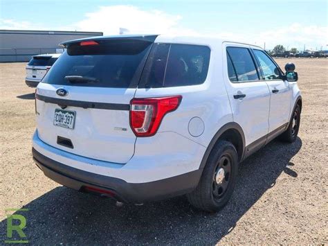 2016 Ford Explorer 4wd Police Interceptor Suv Roller Auctions