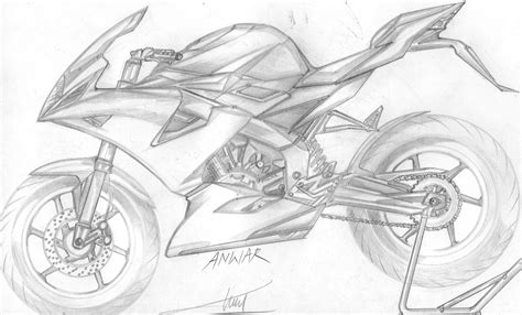 Sketsa Gambar Motor Drag Mewarnai Kucing - IMAGESEE