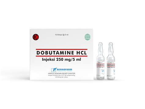 dobutamine mgml injection bernofarm