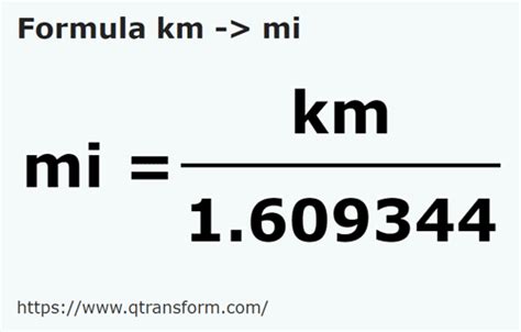 Kil Metros A Millas Km A Mi Convertir Km A Mi