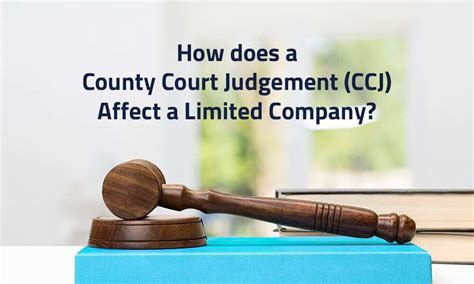 How Does A County Court Judgement Affect A Limited Company