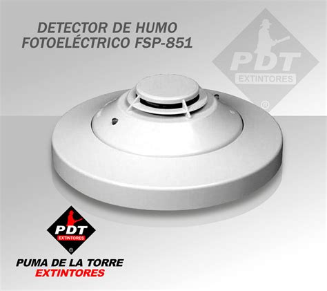 Detector De Humo Fotoel Ctrico Fsp Extintores Pdt