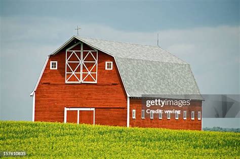 1582 Red Barn Rural Stock Photos High Res Pictures And Images