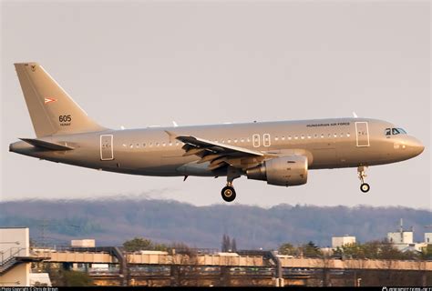 605 Hungarian Air Force Airbus A319 112 Photo By Chris De Breun ID