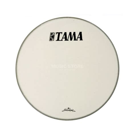 Tama Bass Drum Front Head CT18BMOT, 18", white, Starclassic logo | MUSIC STORE professional