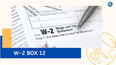 What the Form W-2 Box 12 Codes Mean | Instructions for Form W-2