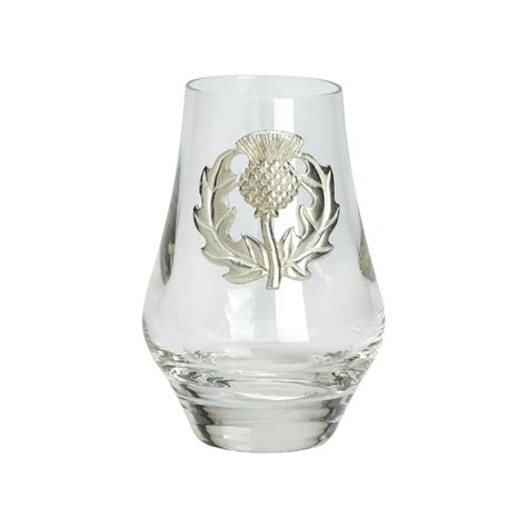 Thistle Emblem Whisky Tasting Glass Made In Scotland Whisky Tumbler Whisky Glass Ts For Him