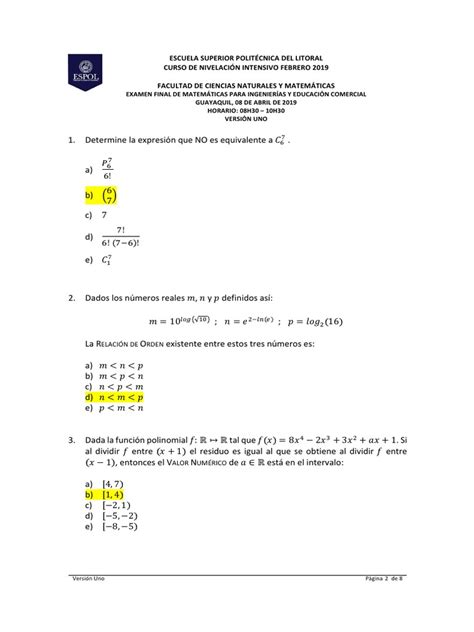 Matemáticas Ing V1 Pdf Triángulo Intervalo Matemáticas