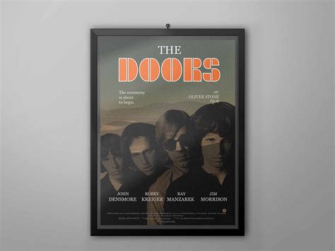 The Doors / Movie Poster Design on Behance