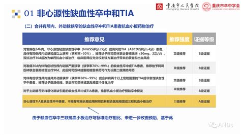 中国缺血性卒中和短暂性脑缺血发作二级预防指南 2022缺血性患者治疗 健康界