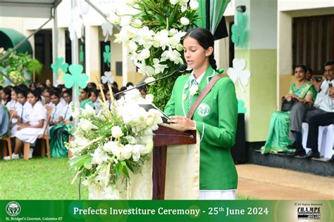 Board Of Prefects St Bridgets Convent