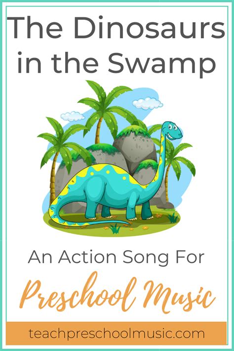 Free Sing Along Action Song The Dinosaurs In The Swamp Teach