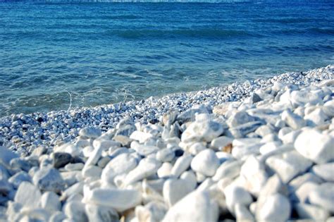 Spiaggia Del Mare Dei Ciottoli Immagine Stock Immagine Di