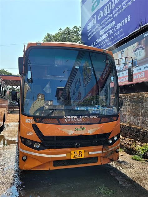 Ks Kannur Puduchery Ksrtc Swift Garuda Premium Ac Seat Flickr