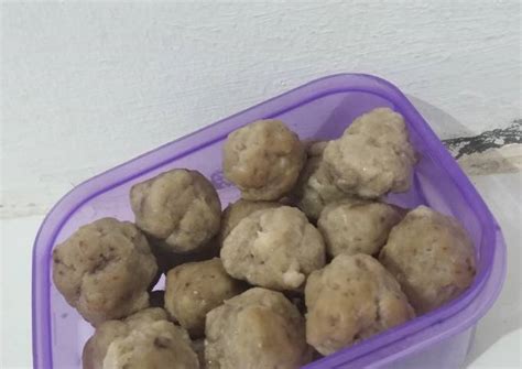 Resep Bakso Ikan Tuna No Blender Oleh Putri Annisa Cookpad