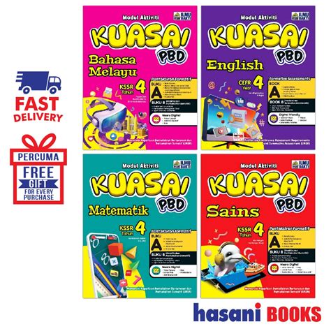 Hasani PIB Buku Latihan Modul Aktiviti Kuasai PBD Tahun 4 Shopee Malaysia