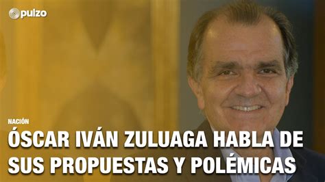 Óscar Iván Zuluaga Habla De Polémicas De Su Campaña En 2014 Y De Propuestas Para El 2022 Pulzo