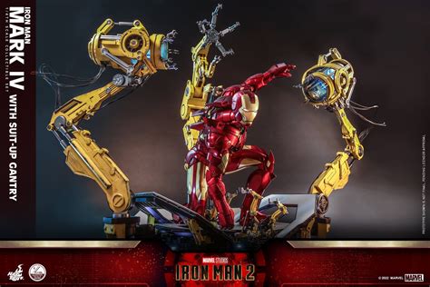 Iron Man Mark Iv With Suit Up Gantry 1 4th Scale Collectible Set