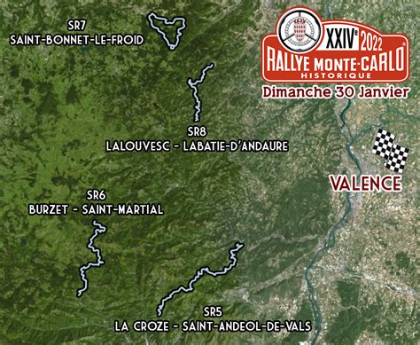 Guide Du Rallye Monte Carlo Historique 2022 Parcours Horaires Et