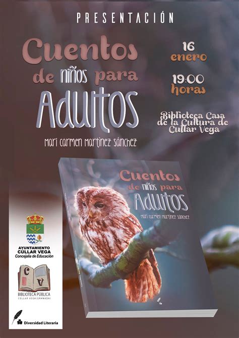 Presentación del libro Cuentos de Niños para Adultos de Mari Carmen