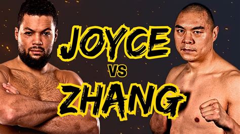 💥joe The Juggernaut Joyce Vs The Big Bang Zhilei Zhang Breakdown And Prediction 💥 Youtube