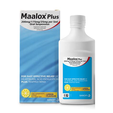 Buy Maalox Plus Suspension Liquid Online My Pharmacy Uk