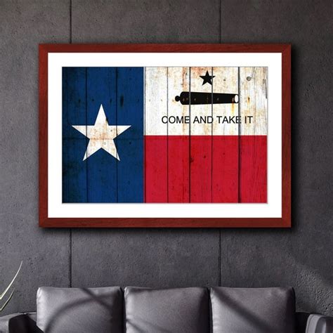 Texas Flag Wood Etsy