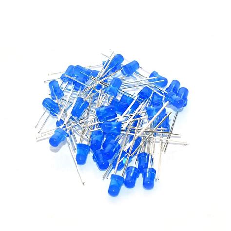 Pc Lot Mm F Mm Led Diode Light Assorted Kit Green Blue White