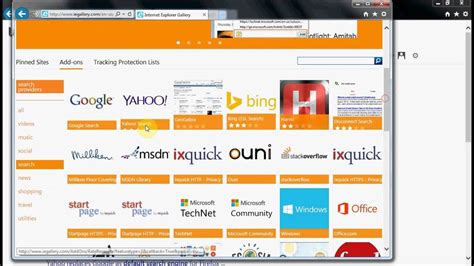 How To Change The Default Search Engine In Internet Explorer Ie And