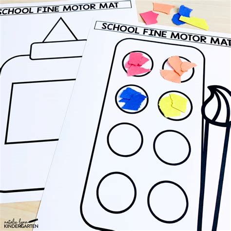 6 Free Fine Motor Activities For Back To School