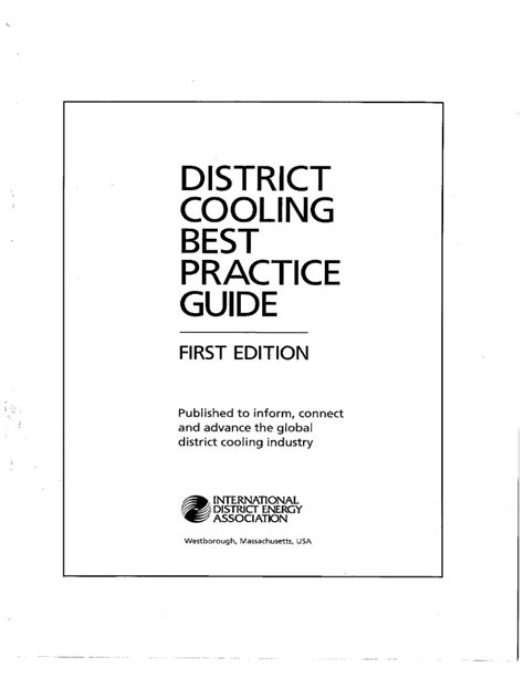 District Cooling Practice Guide