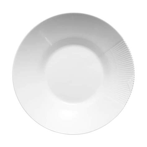 Royal Copenhagen Hvid Elements Dyb Tallerken Ø 25 cm Porcelæn