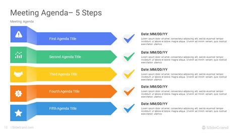 Meeting Agenda Powerpoint Presentation Template Designs Slidegrand