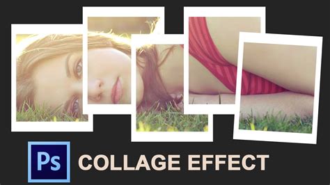 How To Create A Collage Effect In Photoshop Tutorial Youtube