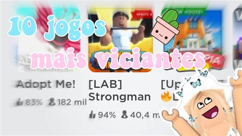 Jogos Mais Viciantes Do Roblox Youtube