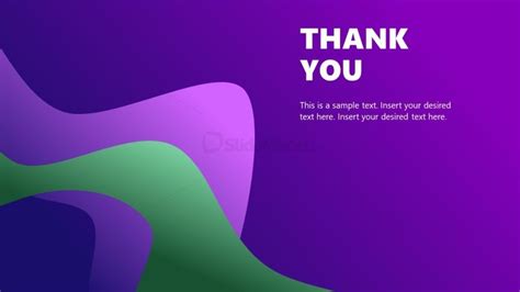 Customizable Green Blue Purple Abstract Background Template - SlideModel