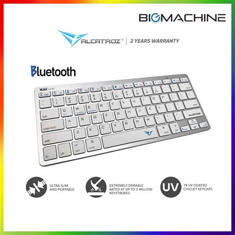 Alcatroz Xplorer GO! 100 | Xplorer GO! 300 Bluetooth Wireless Keyboard ...