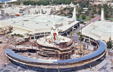 Vintage Walt Disney World Taking A Spin Through Tomorrowland Disney