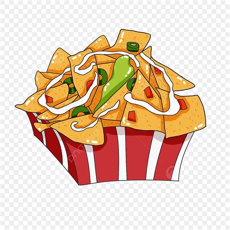 Nachos Cartoon Clip Art