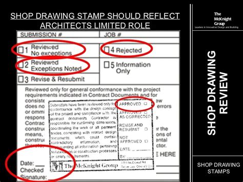 Shop Drawing Review Stamp Template Warehouse Of Ideas